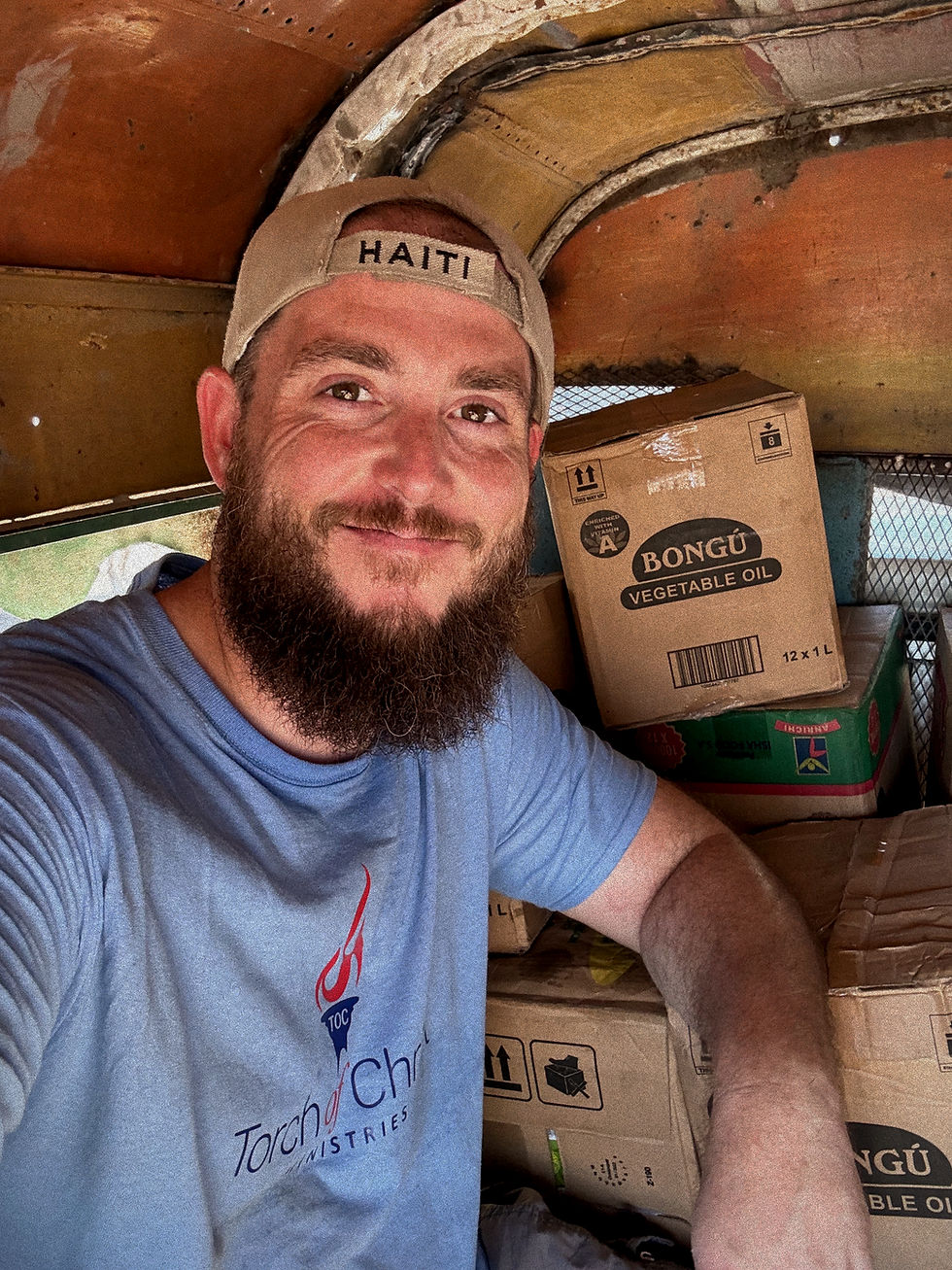 Phillip Blair serving with Torch of Christ Ministries in Haiti